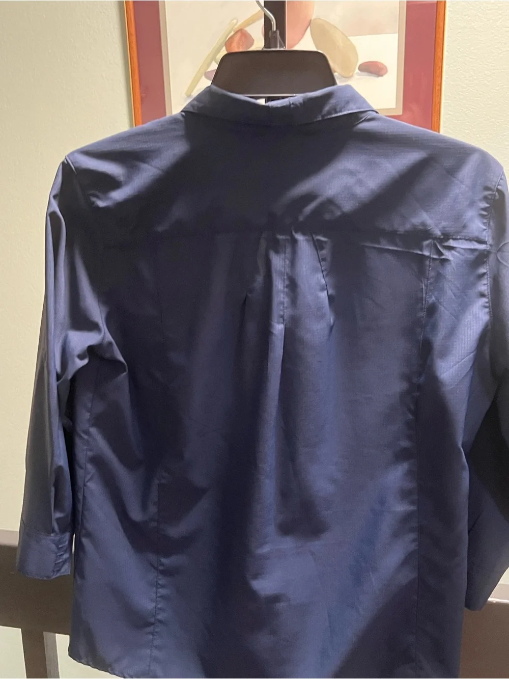 EUC Royal Robbins Navy Lightweight Women's Shirt Small #308